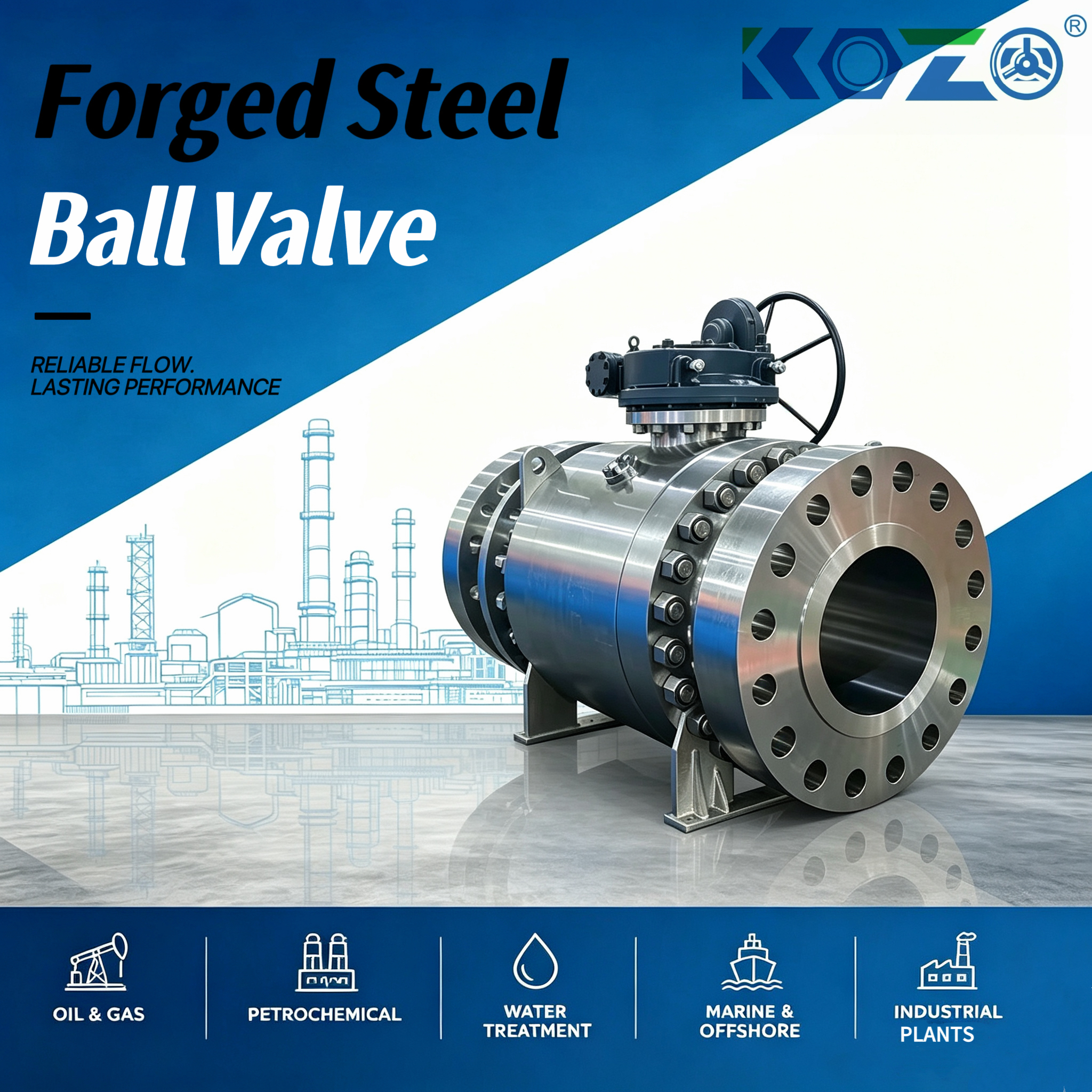 Stainless steel fixed ball val